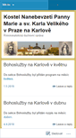 Mobile Screenshot of kostelnakarlove.com
